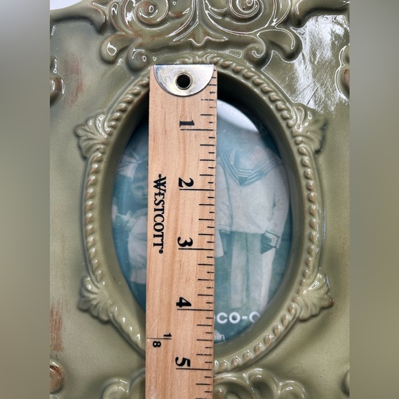 Light Green Antique Style Chunky Photo Frame / 9” x 7” Picture Frame - Picture 11 of 11